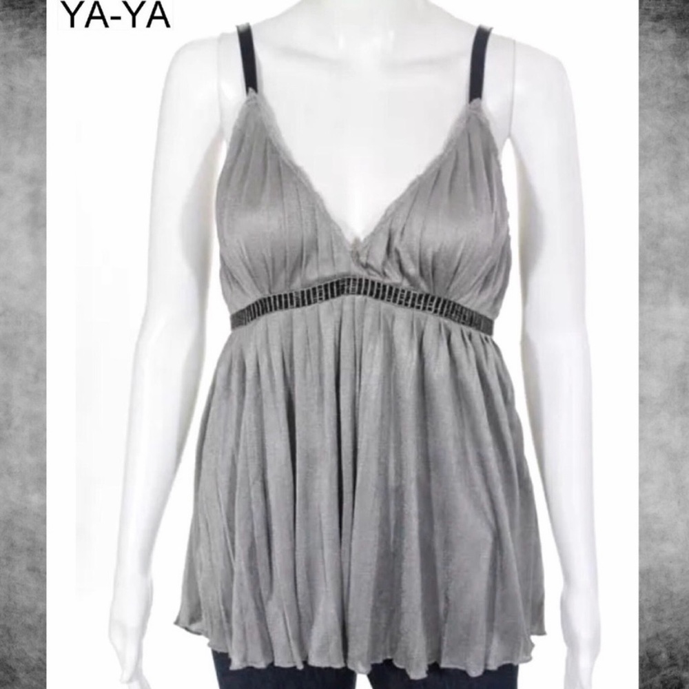 YA-YA Gray Women's Camisole Top
